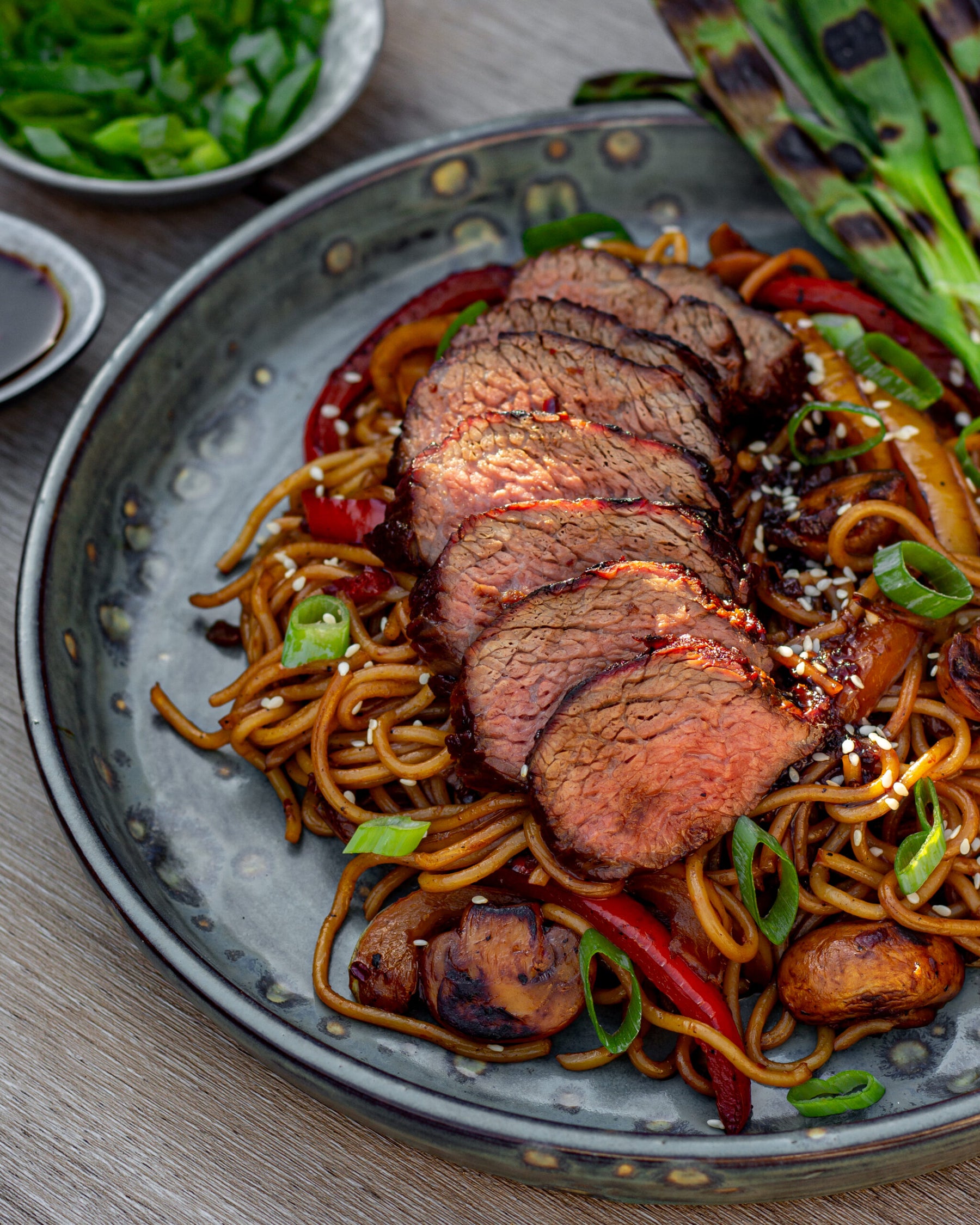 Recept - Teriyaki diamanthaas met wok noodles