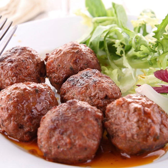 8 Gebraden gehaktballen