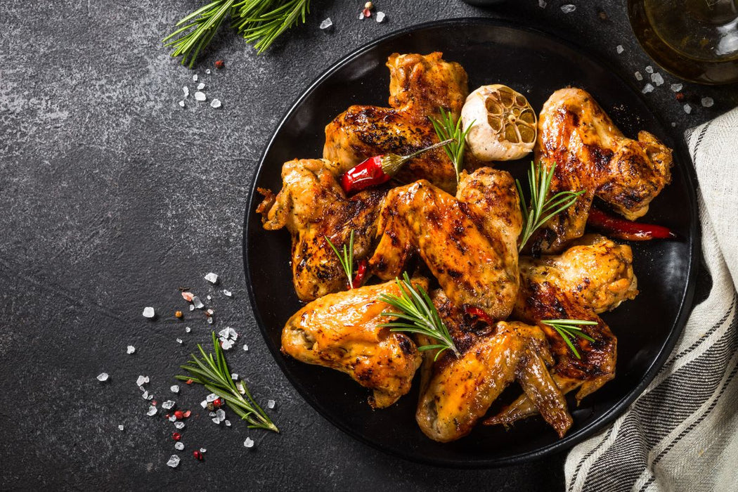 Gemarineerde kippenvleugels